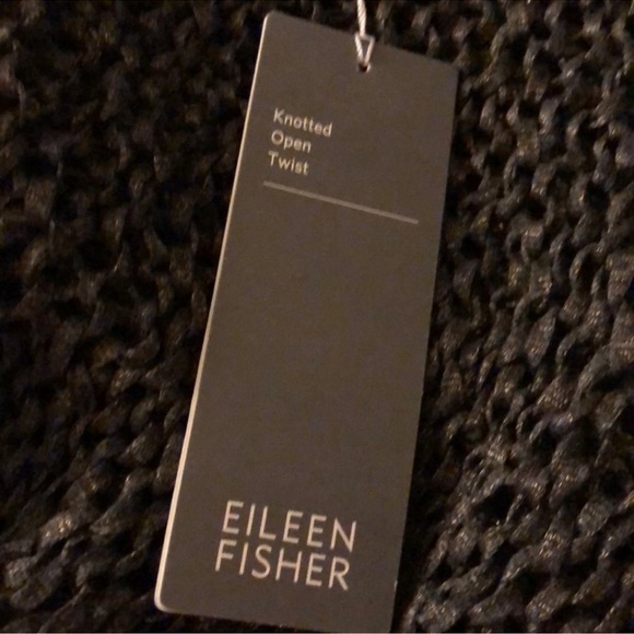 Bronze NEW WITH TAG ELIEEN FISHER🧚🏽KNOTTED OPEN TWIST TOP🧚🏽Size Medium - Picture 7 of 8